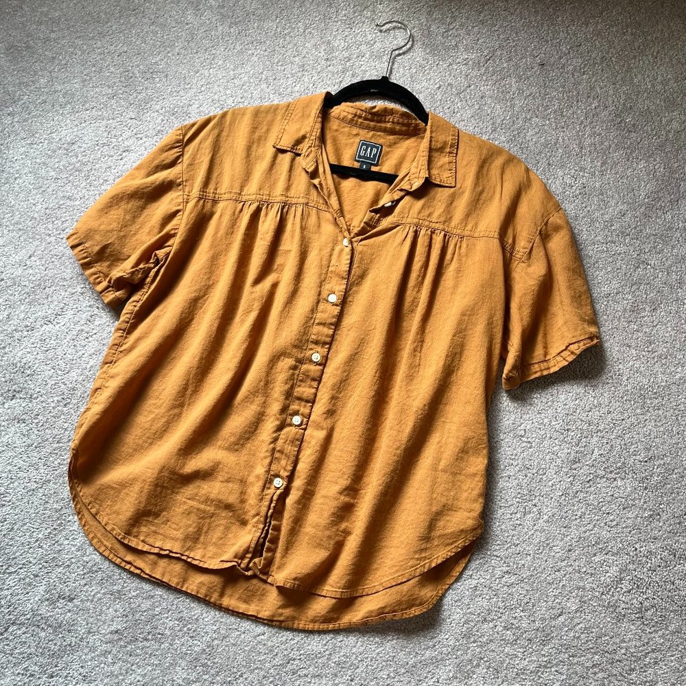 Gap Short-Sleeve Blouse